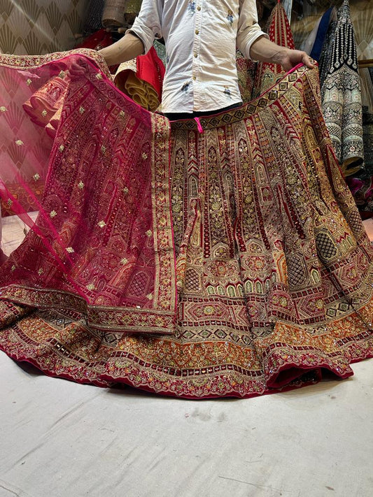 Lehenga asombrosa