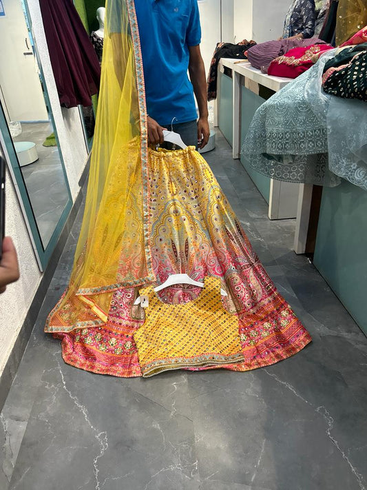 Lehenga de niña