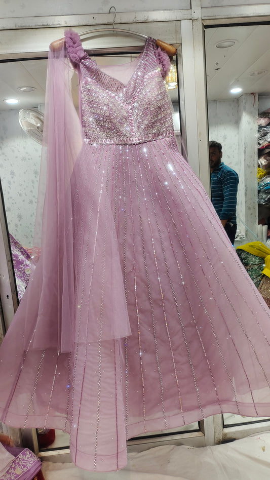 Increíble vestido rosa