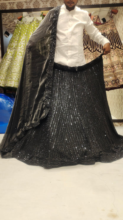 LEHENGA Z NEGRA