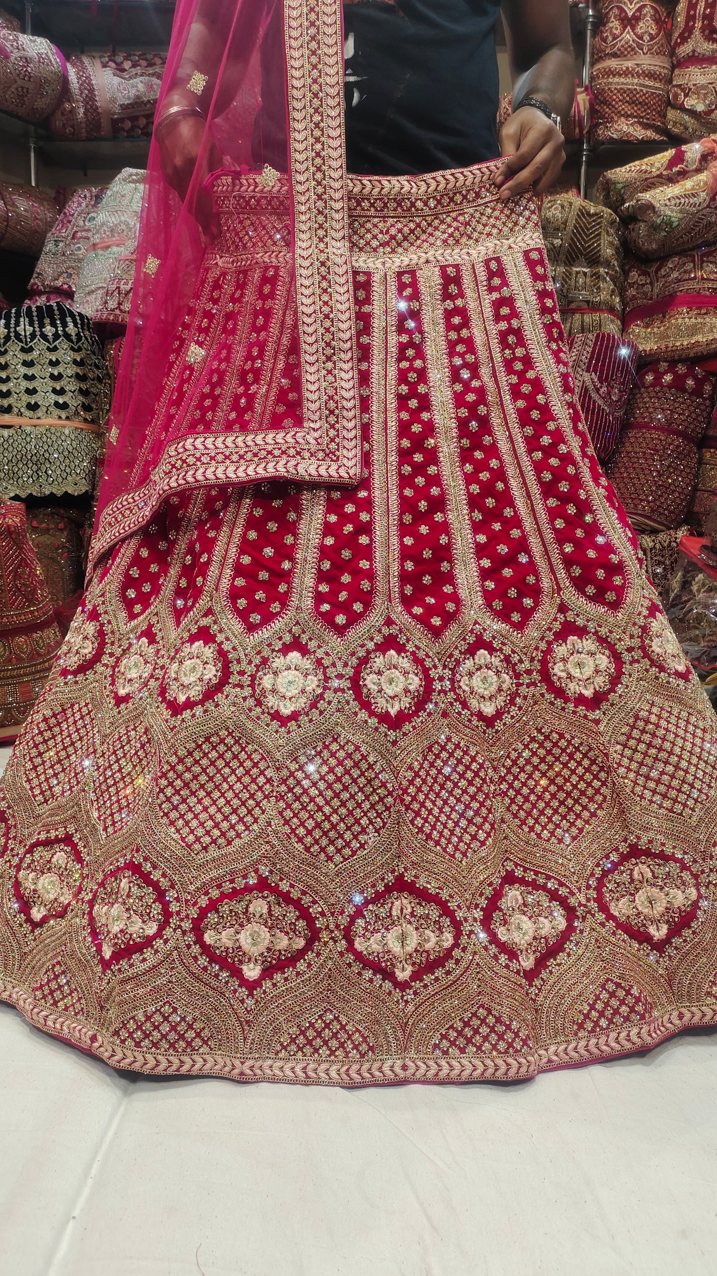 Beautiful red Bridal Lehenga