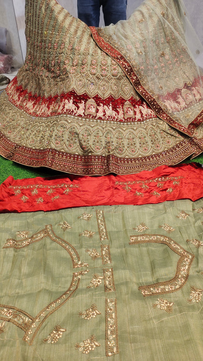 Designer doli barat Lehenga