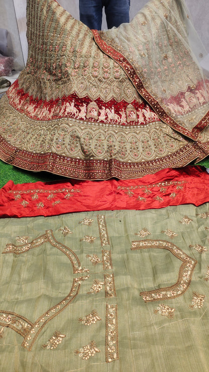 Designer doli barat Lehenga