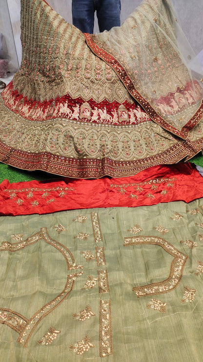 Designer doli barat Lehenga