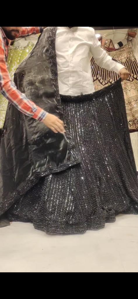 Fabulous black lehenga