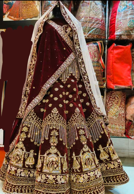 Lehenga de Doli Barat