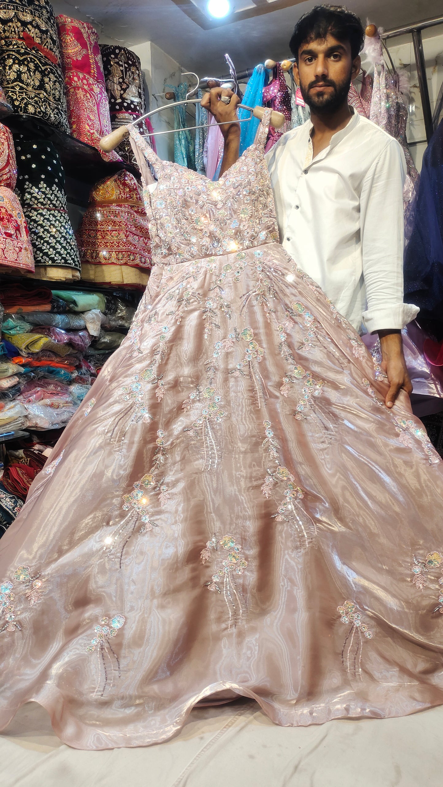 Beautiful Onion pink Dress