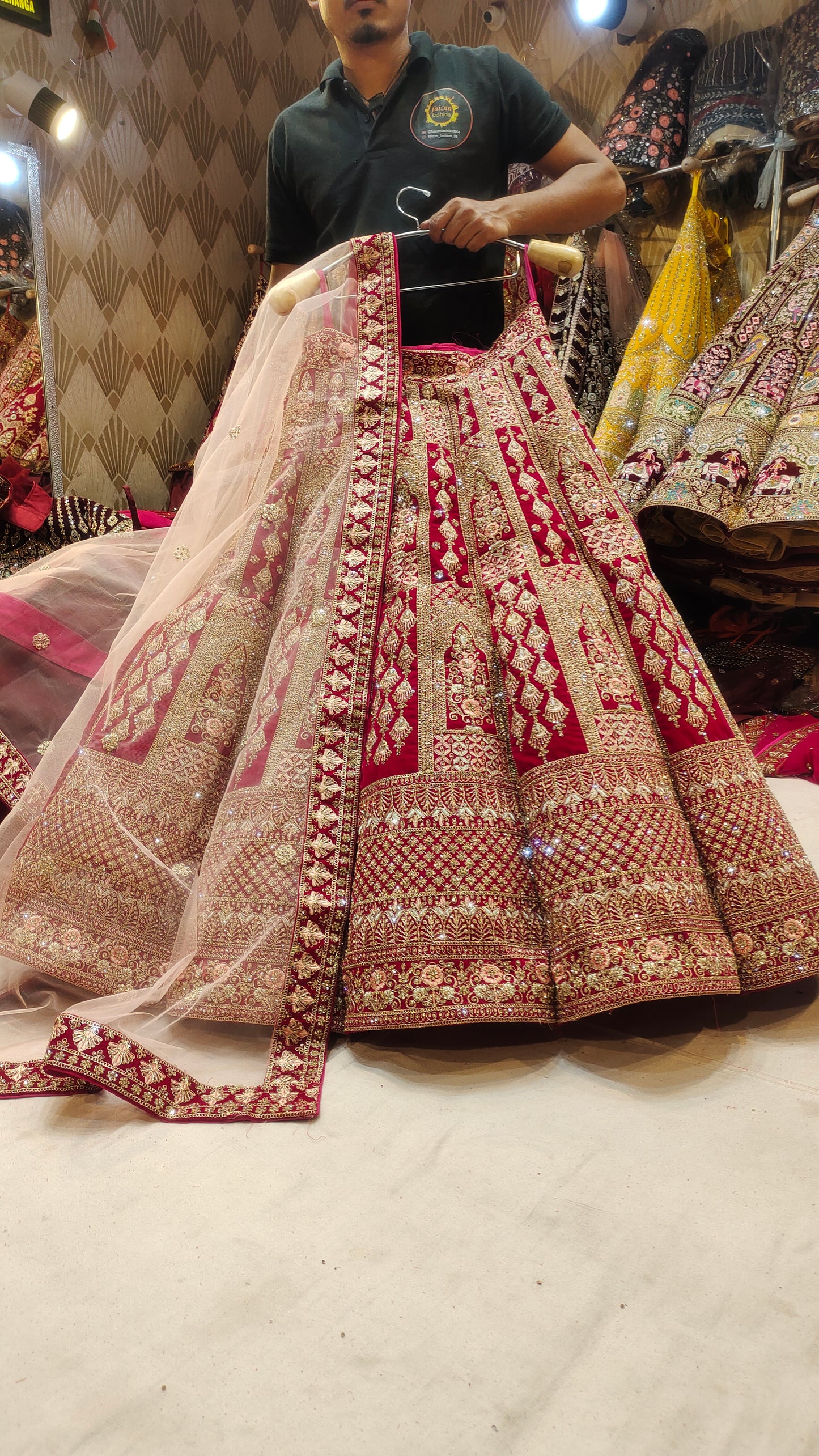 Ball Multi-Jhumka Lehenga