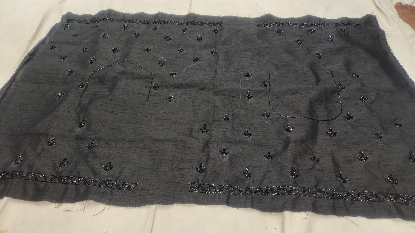 Z black Handwork Lehenga