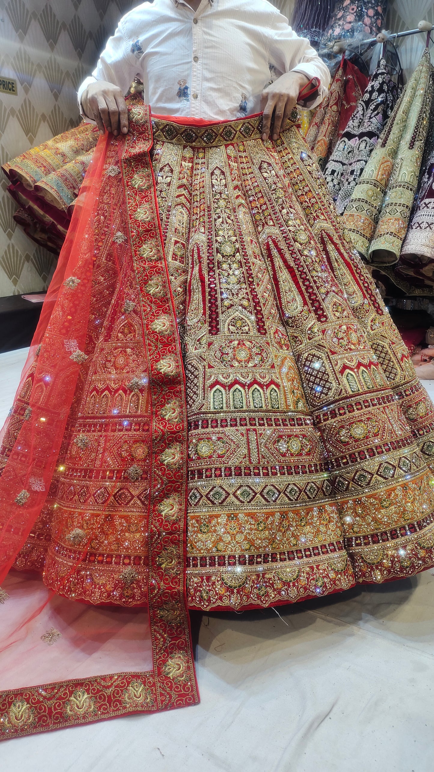 Ball Bridal Lehenga