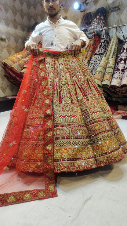 Ball Bridal Lehenga