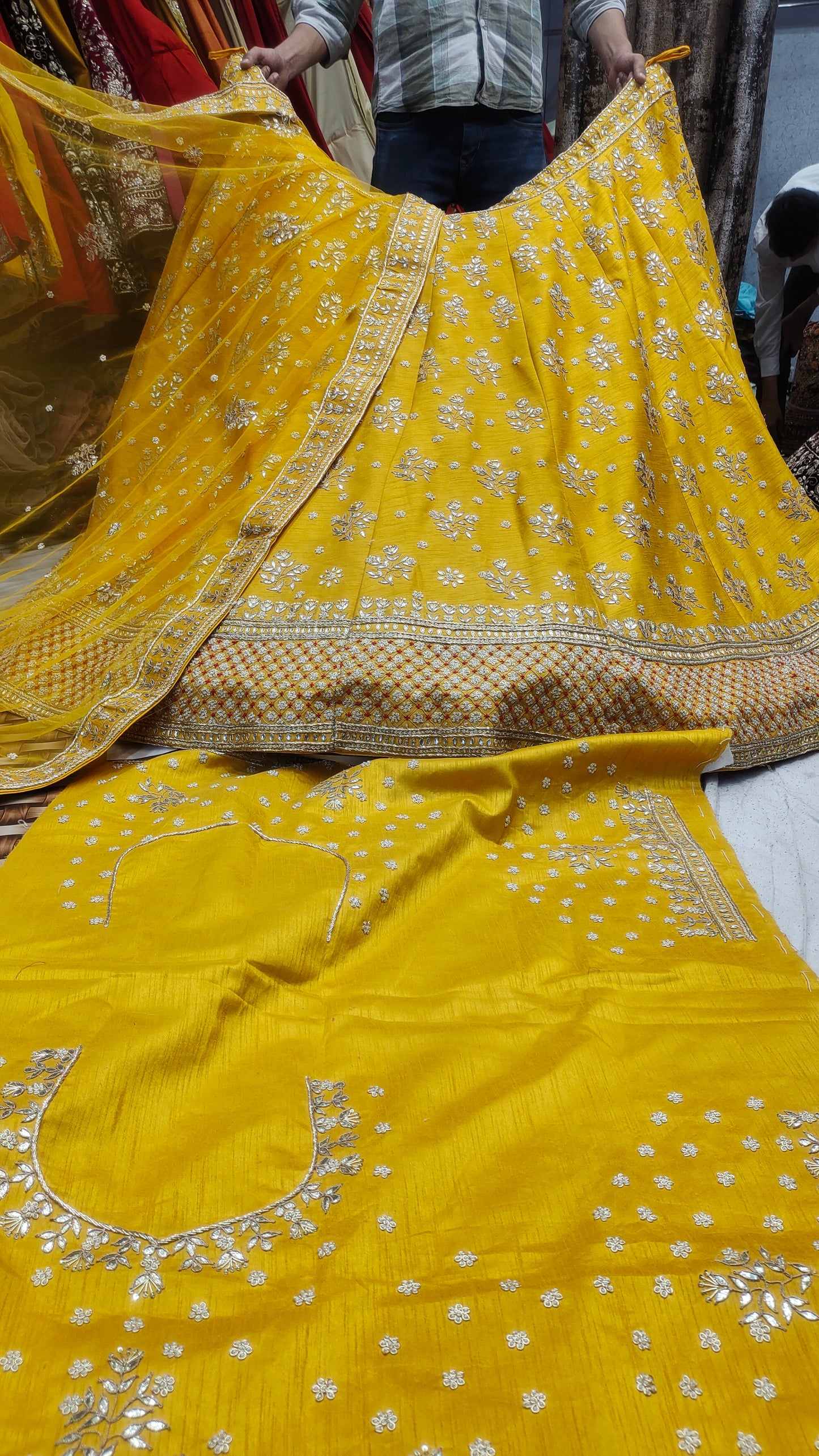 Haldi mehendi LEHENGA