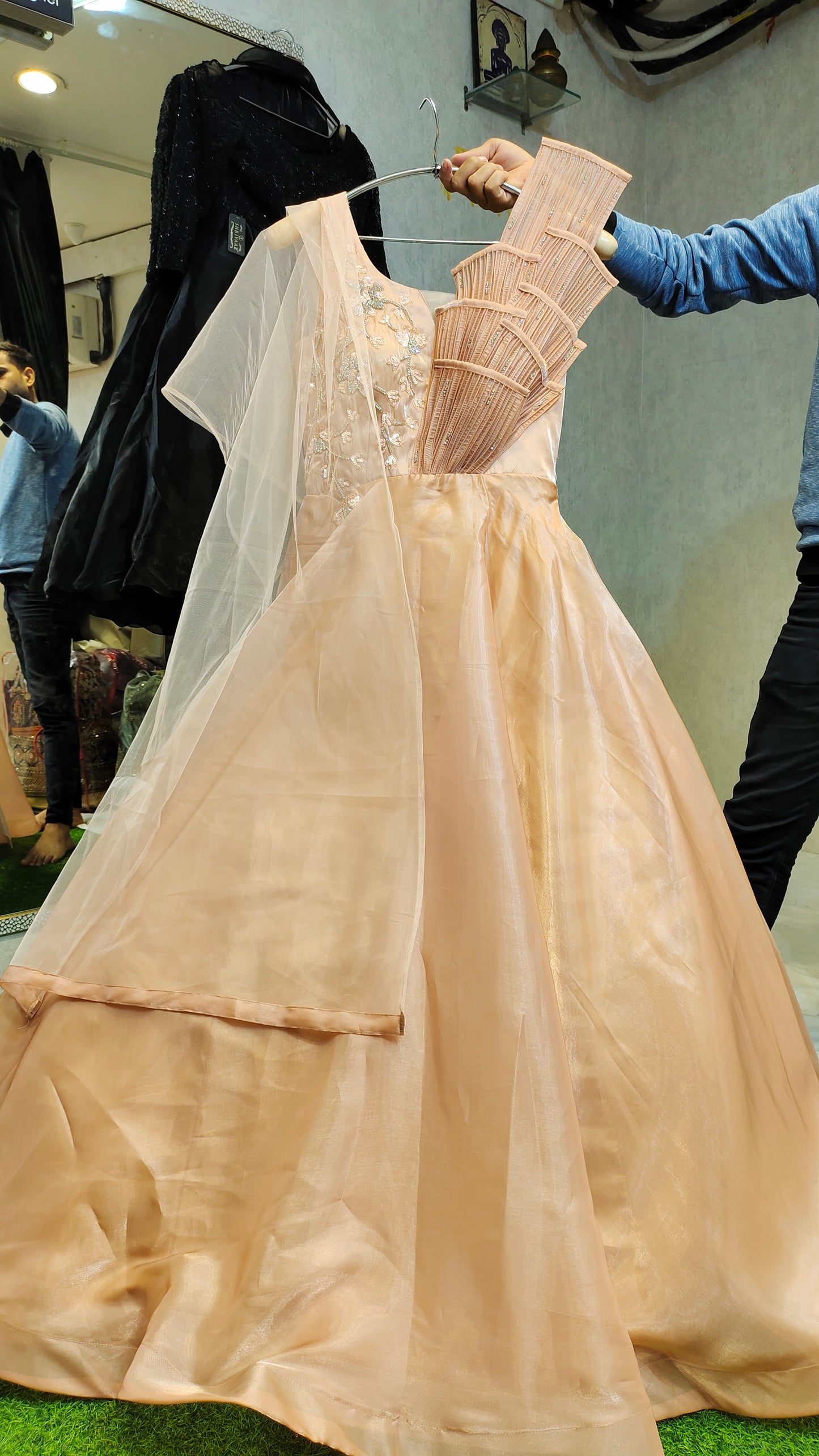 Sweet Baby pink Gown Dress