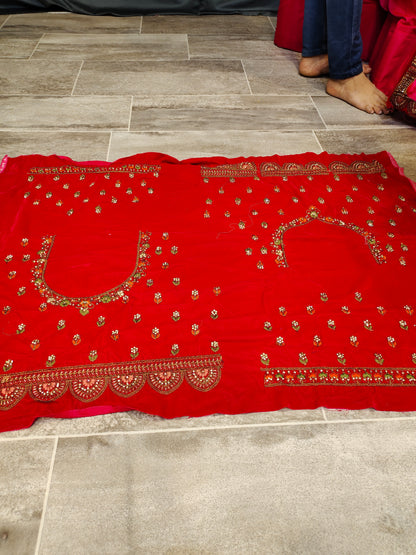 Astonishing red Lehenga