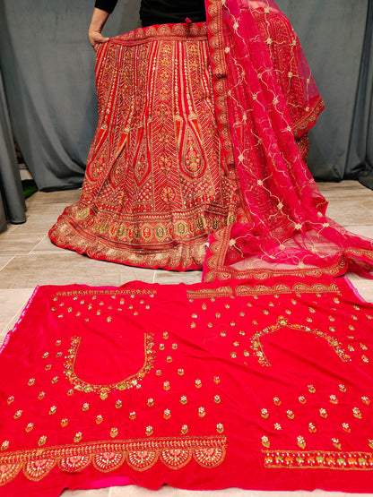 Astonishing red Lehenga