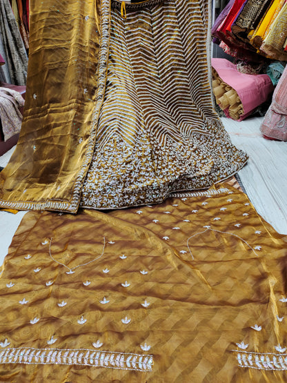 Fabulous yellow haldi Lehenga