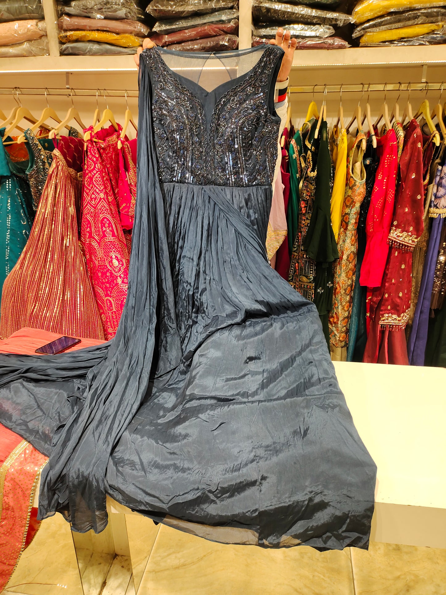 Lovely Navy Blue gown