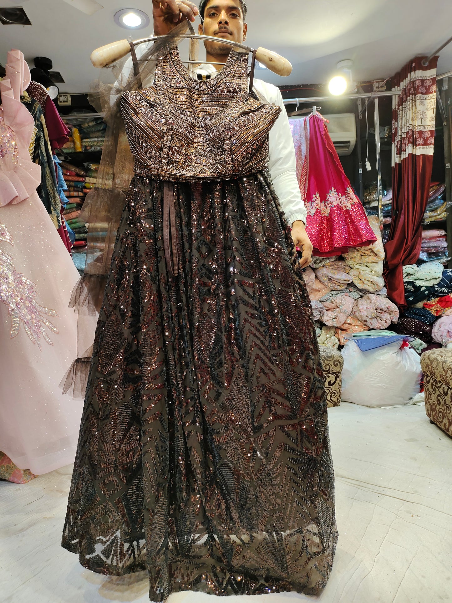 Girlish brown Fancy Dress