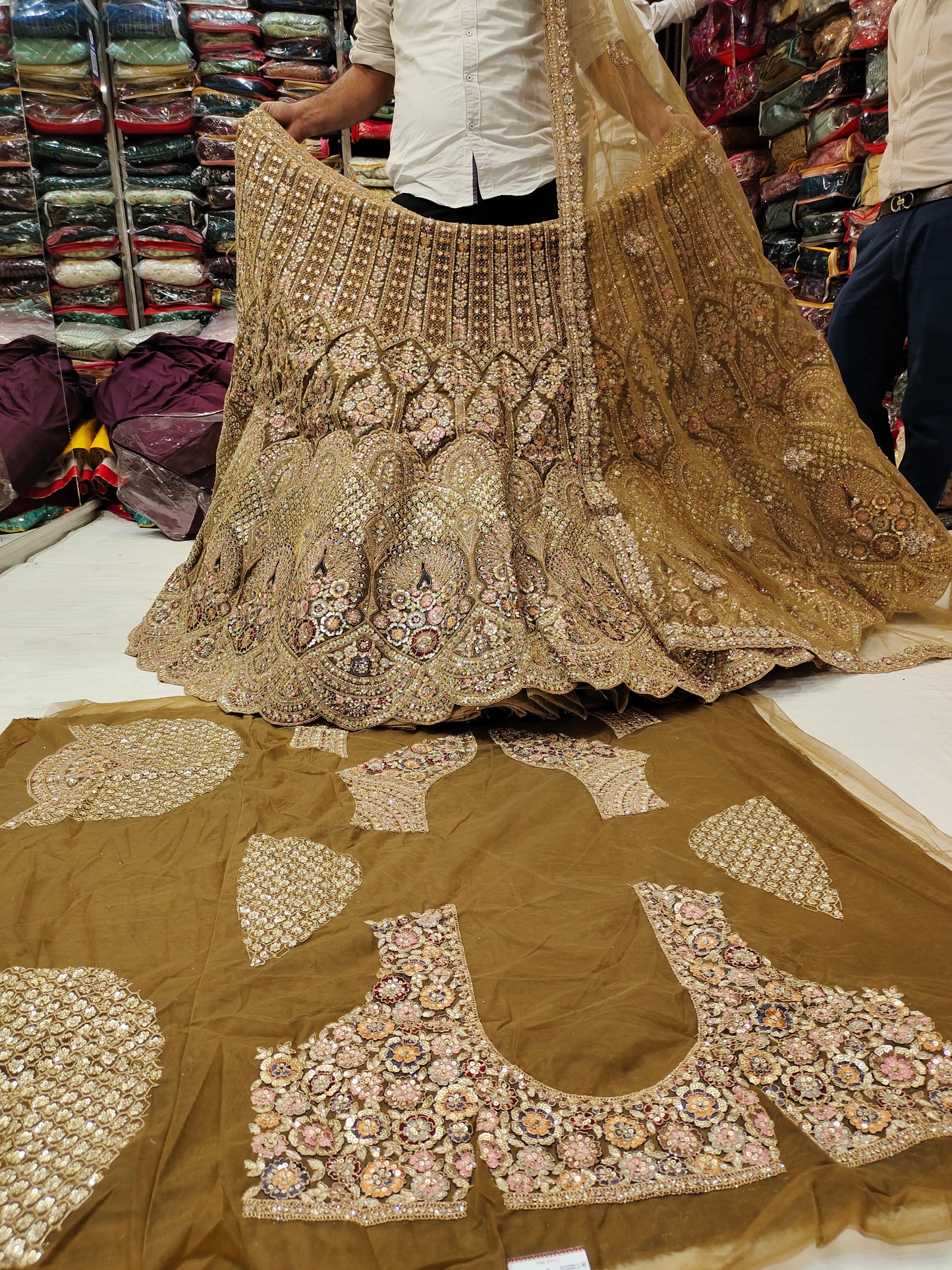 Lovely yellow lehenga