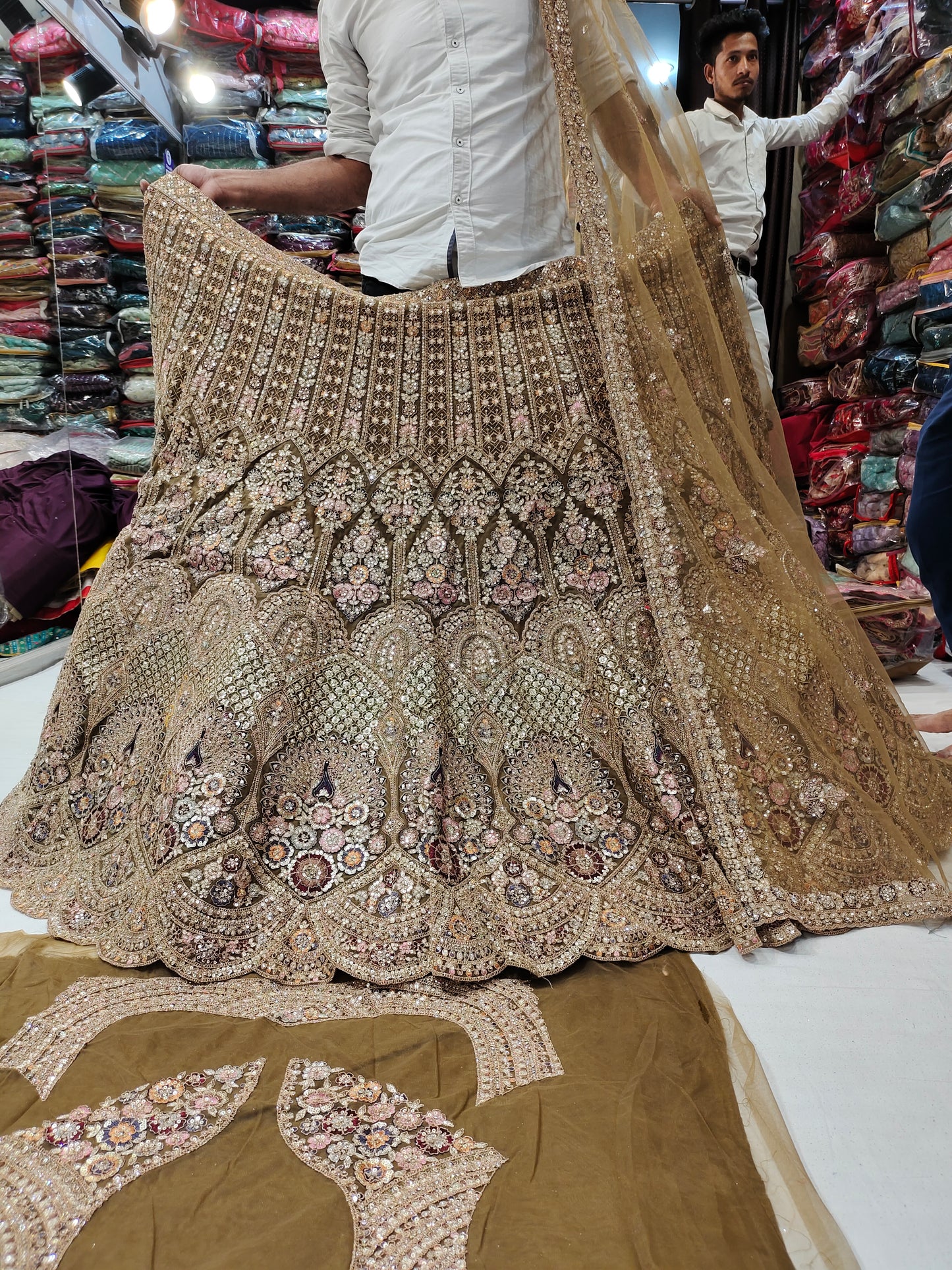 Lovely yellow lehenga