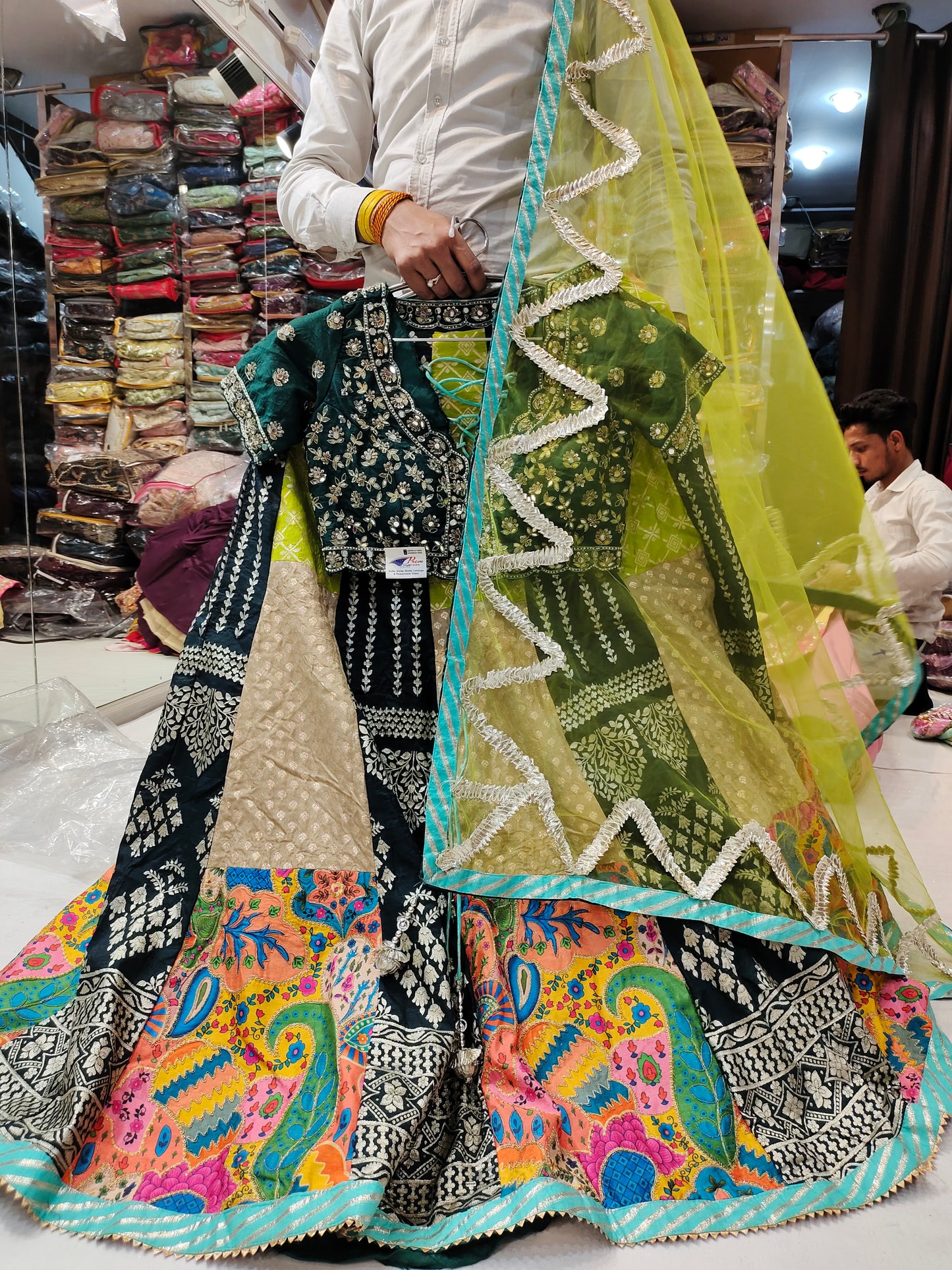 Fabulous Green Lehenga