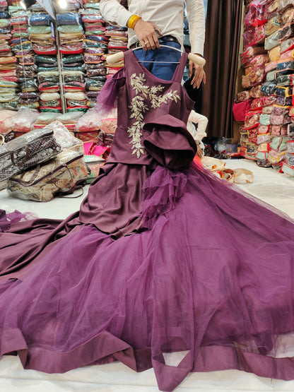 Stunning purple  Gown