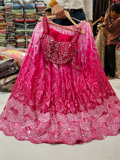 Fabulous pink Designer Lehenga