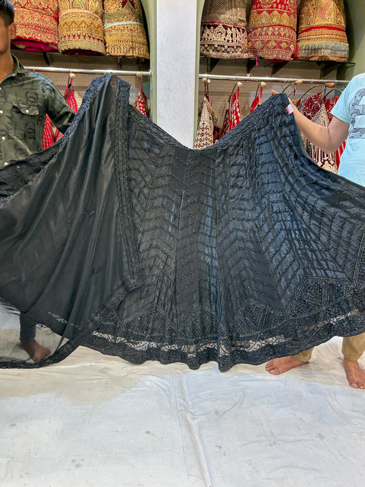 Astonishing black  Lehenga