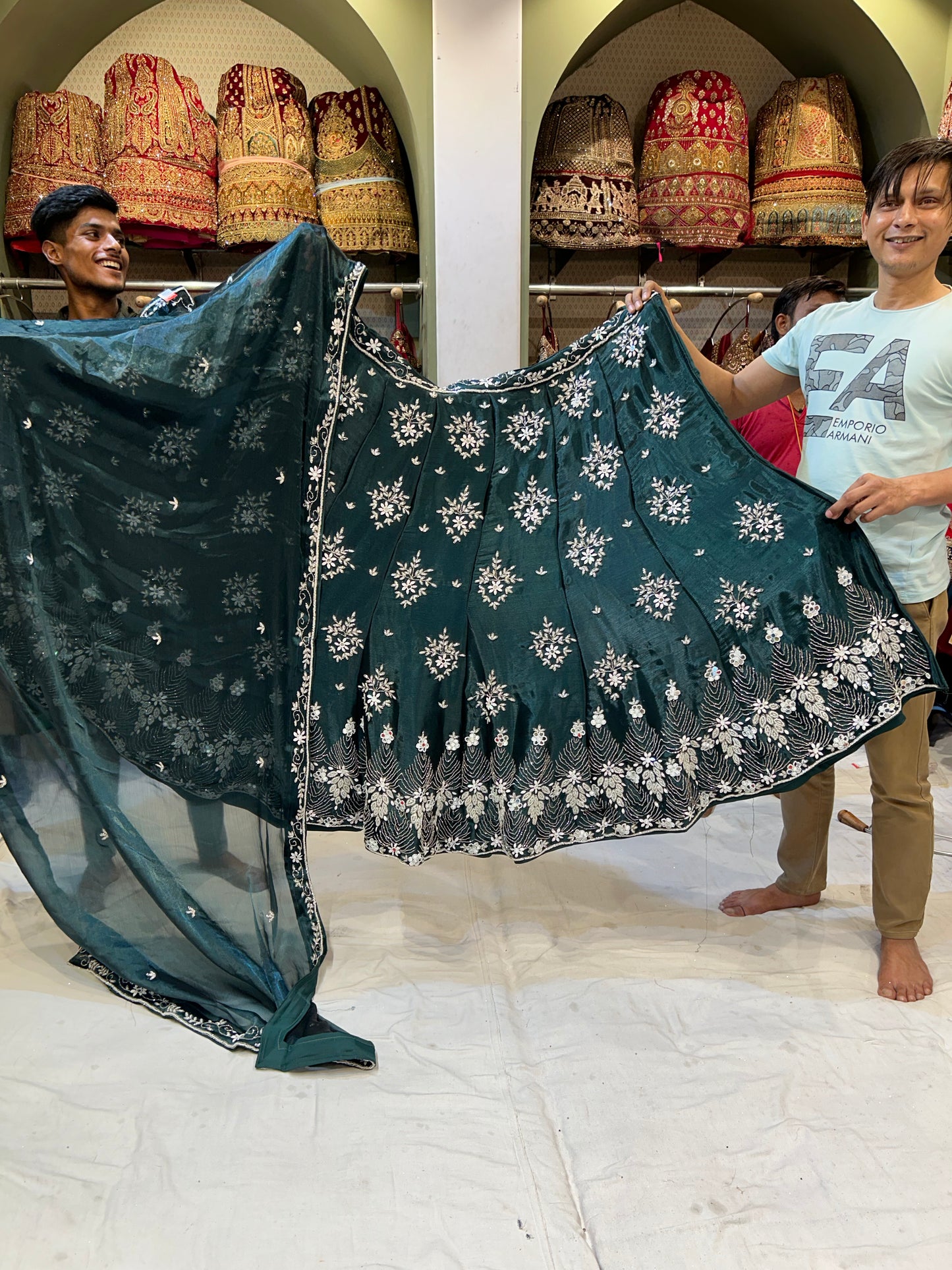 Gorgeous Green Lehenga 🥰