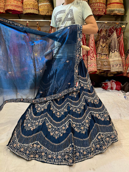 Amazing blue PDP Lehenga 🥰