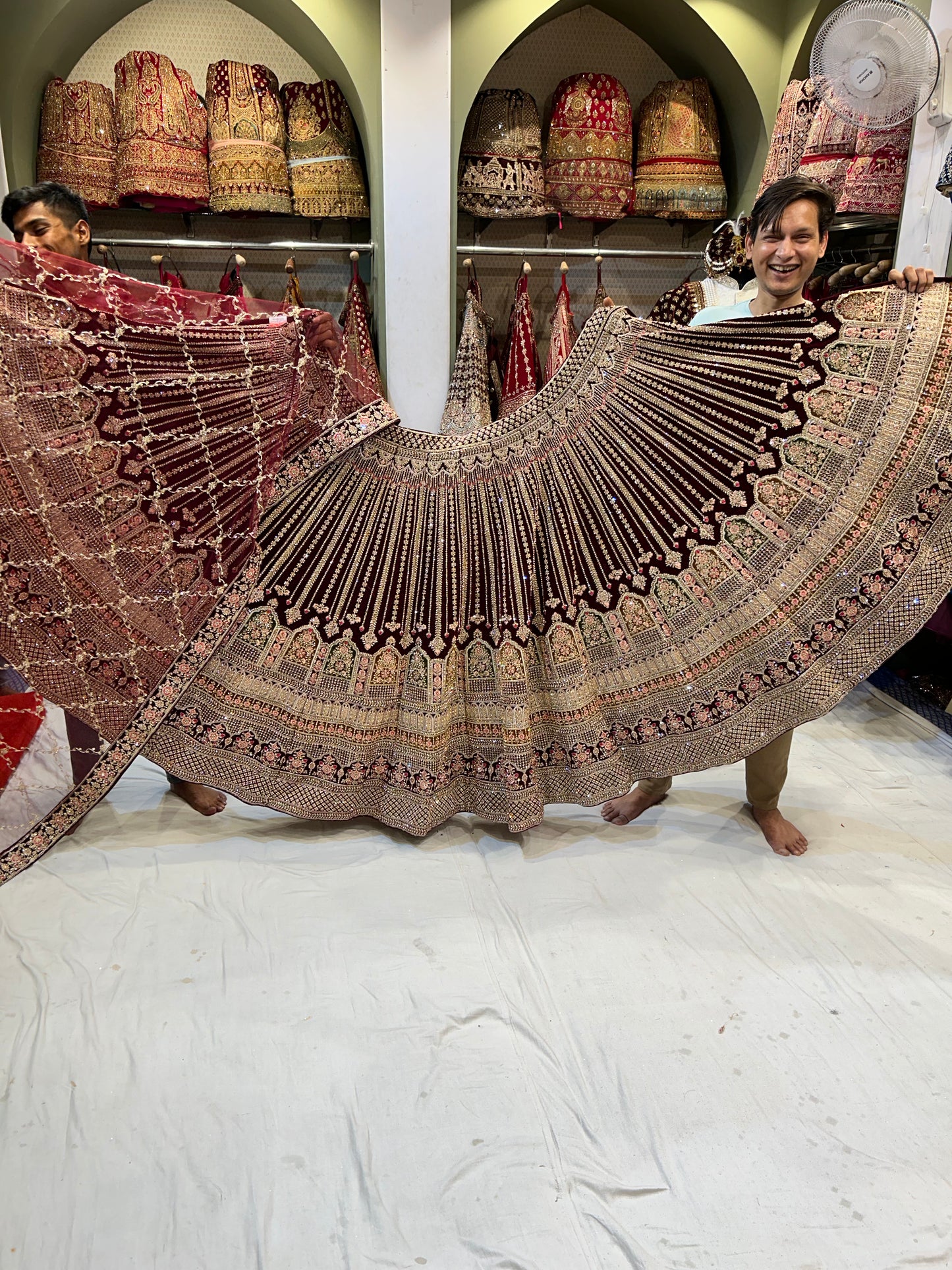 Awesome maroon Lehenga 🥰