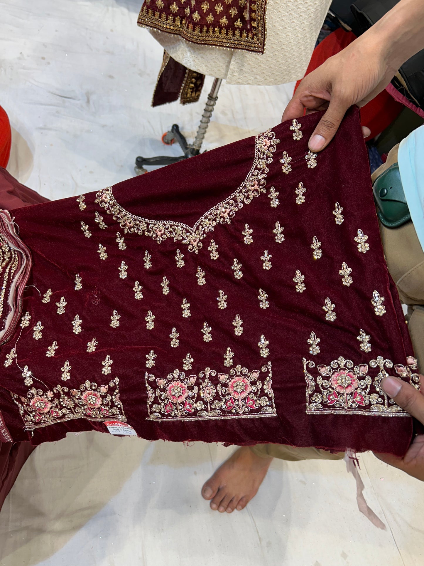 Awesome maroon Lehenga 🥰