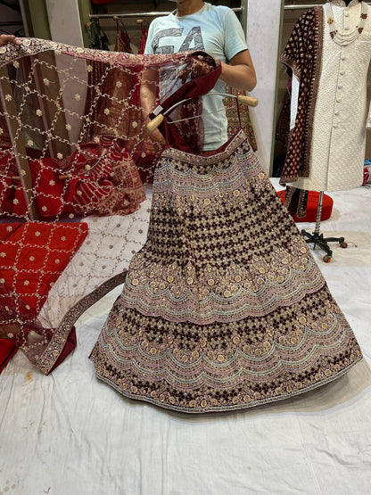 Lovely Red Lehenga 🥰