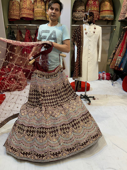 Lovely Red Lehenga 🥰