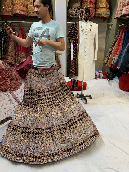 Lovely Red Lehenga 🥰