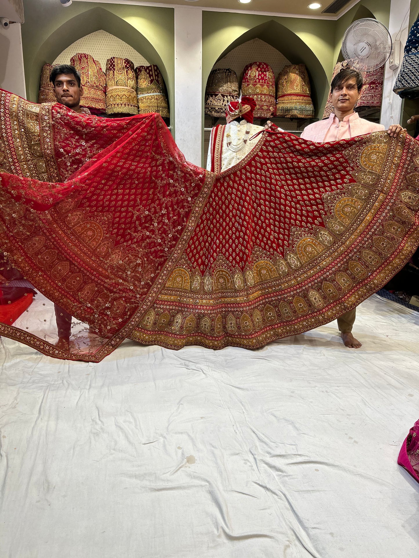 Blogbuster Red Lehenga