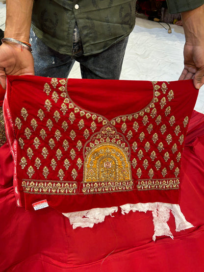 Blogbuster Red Lehenga