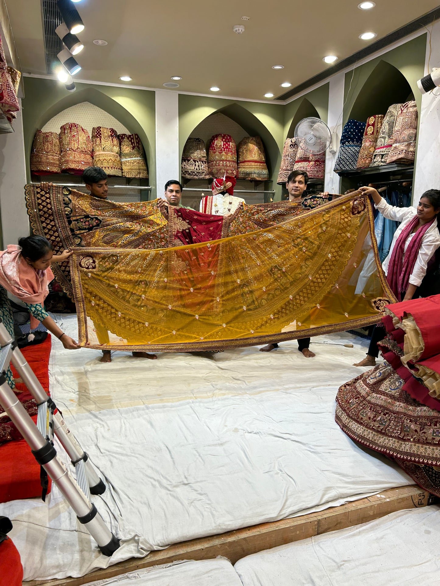 Fabulous mustard Lehenga