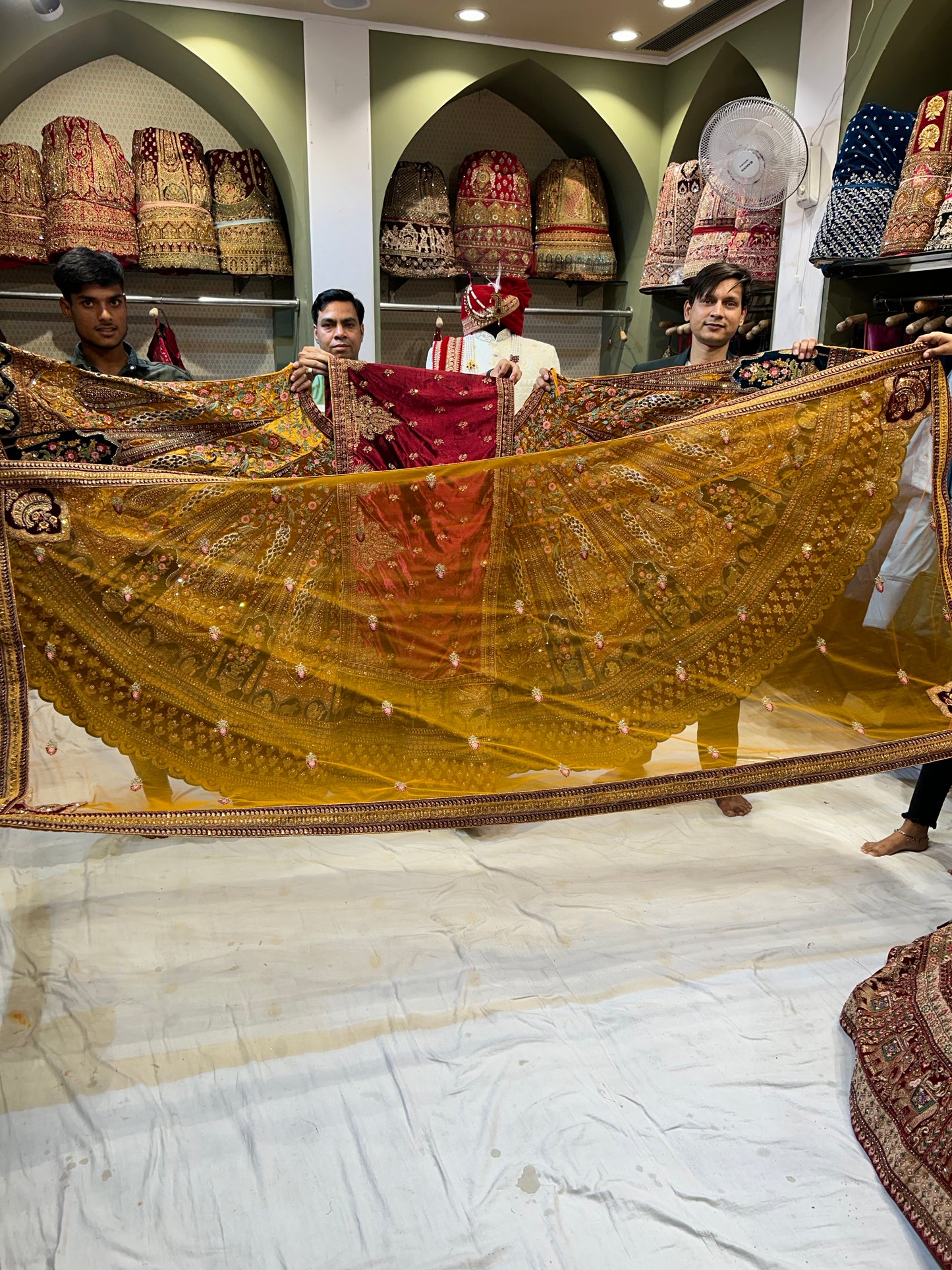 Fabulous mustard Lehenga