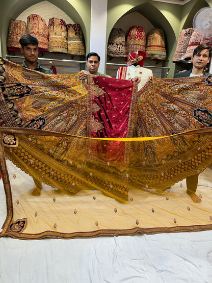 Fabulous mustard Lehenga