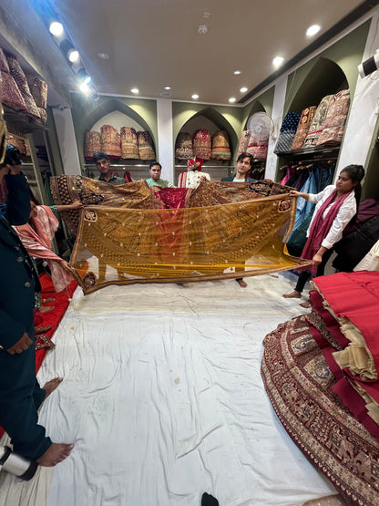 Fabulous mustard Lehenga