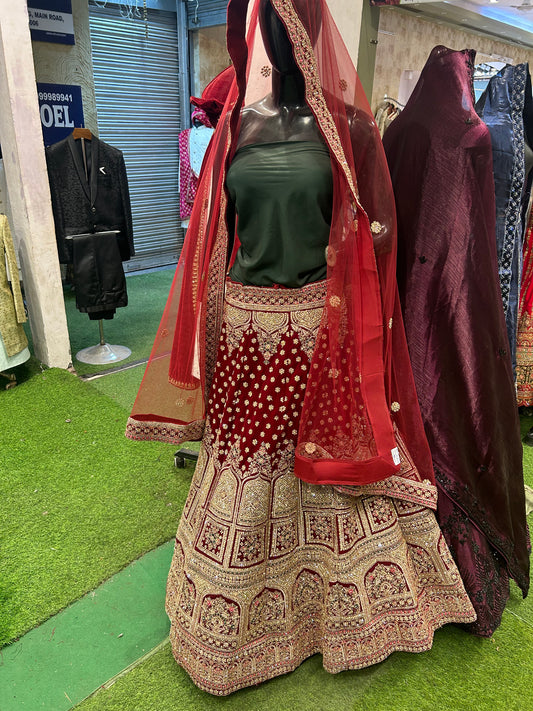 Awesome Red Lehenga