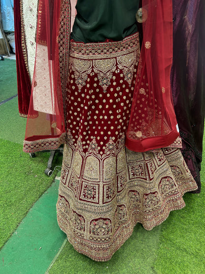 Awesome Red Lehenga