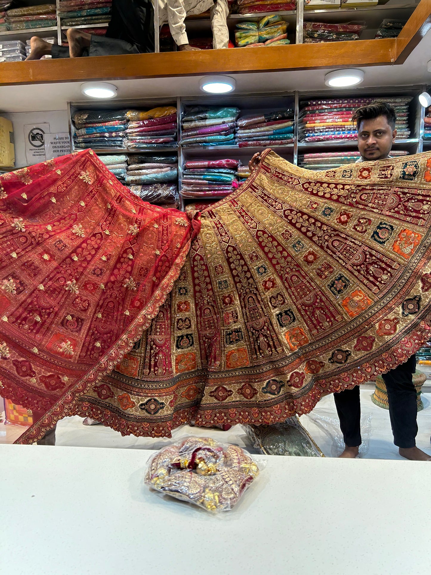 Blogbuster Red Lehenga ❤️