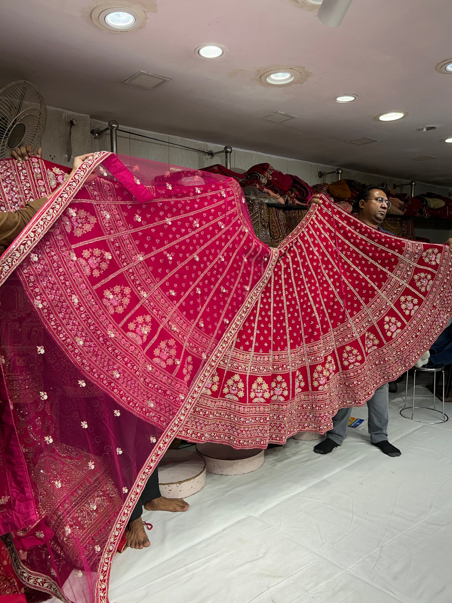 Designer Red Lehenga 🥰