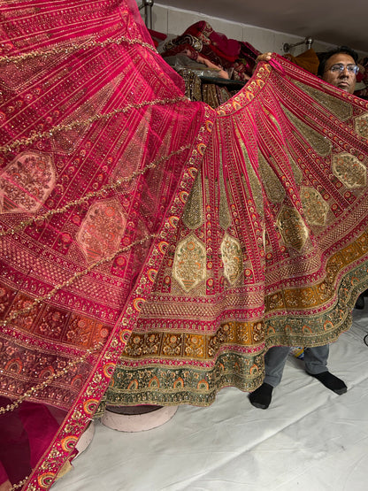 Fabulous Red Lehenga 🥰