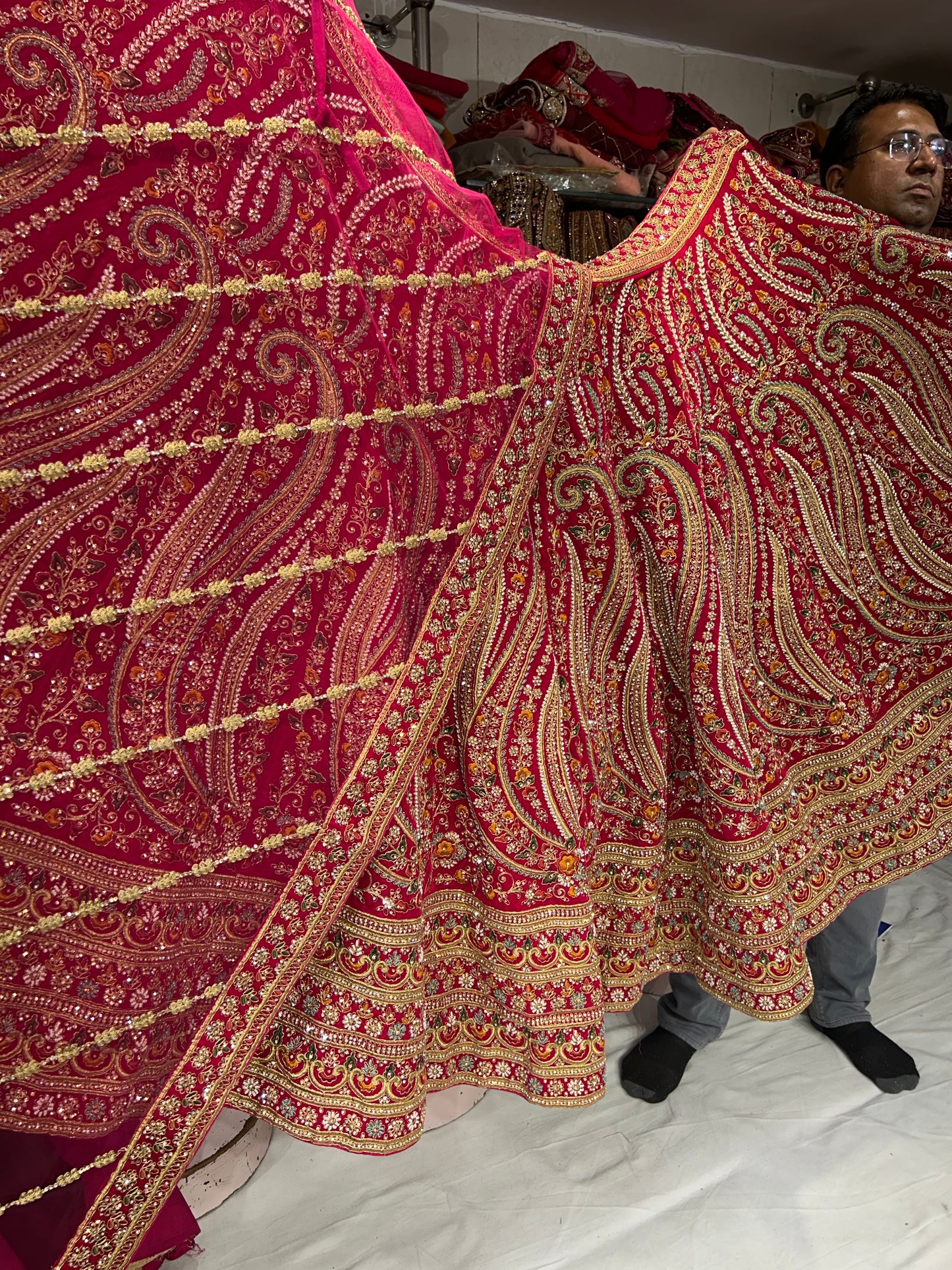 Fantastic Red Lehenga 🥰