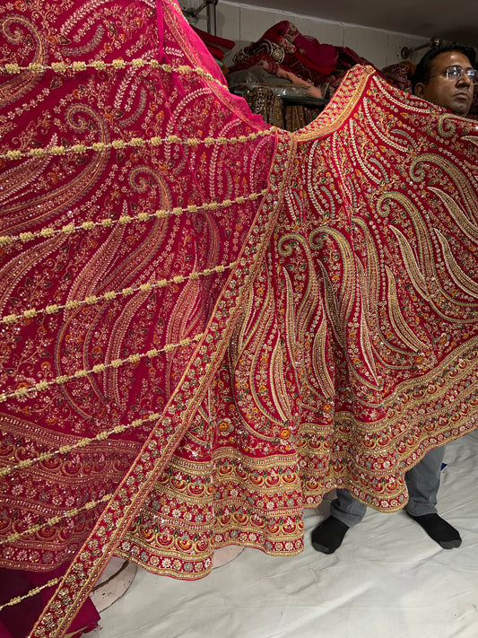 Fantastic Red Lehenga 🥰