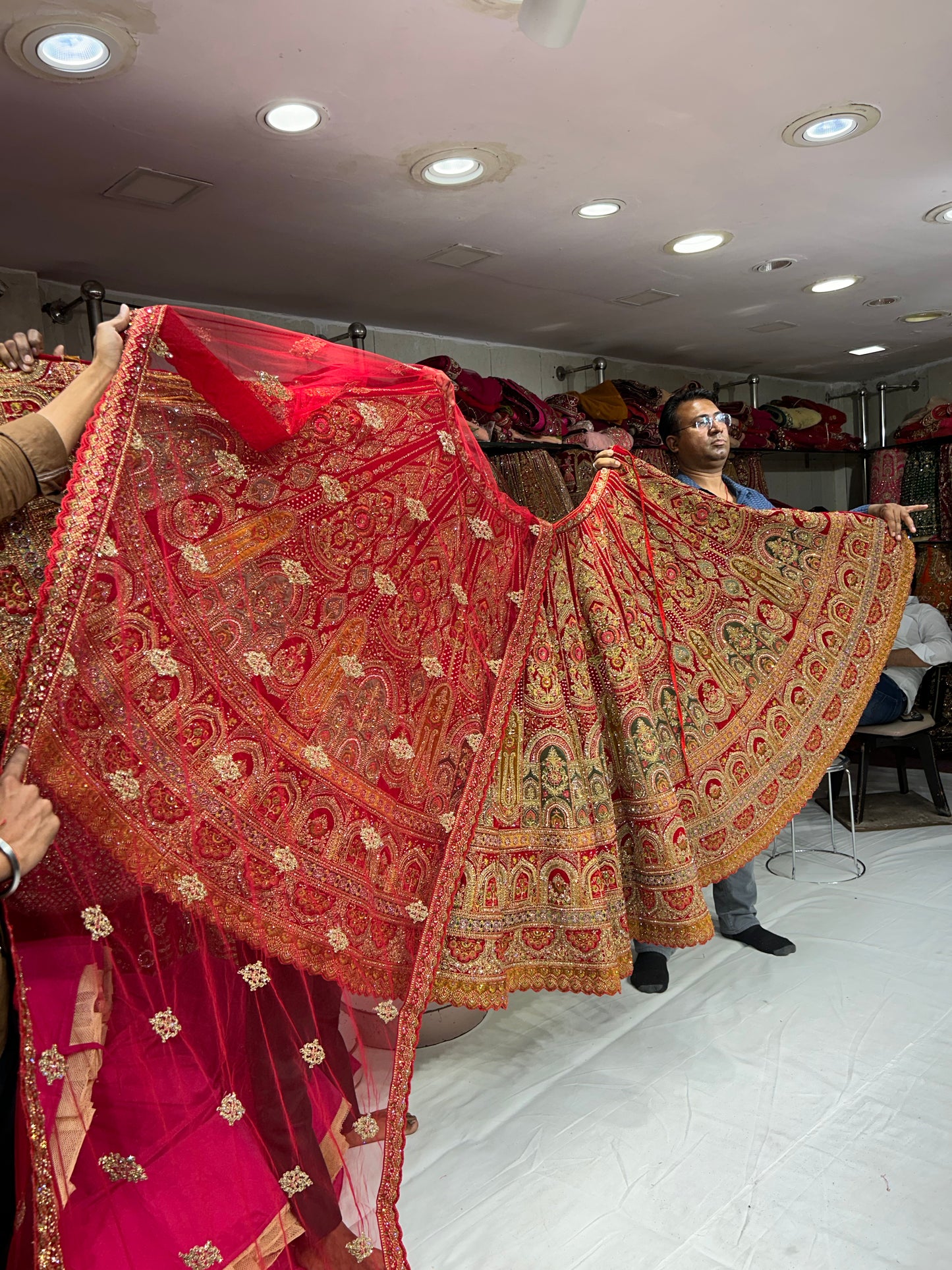 Awesome Red Lehenga 🥰