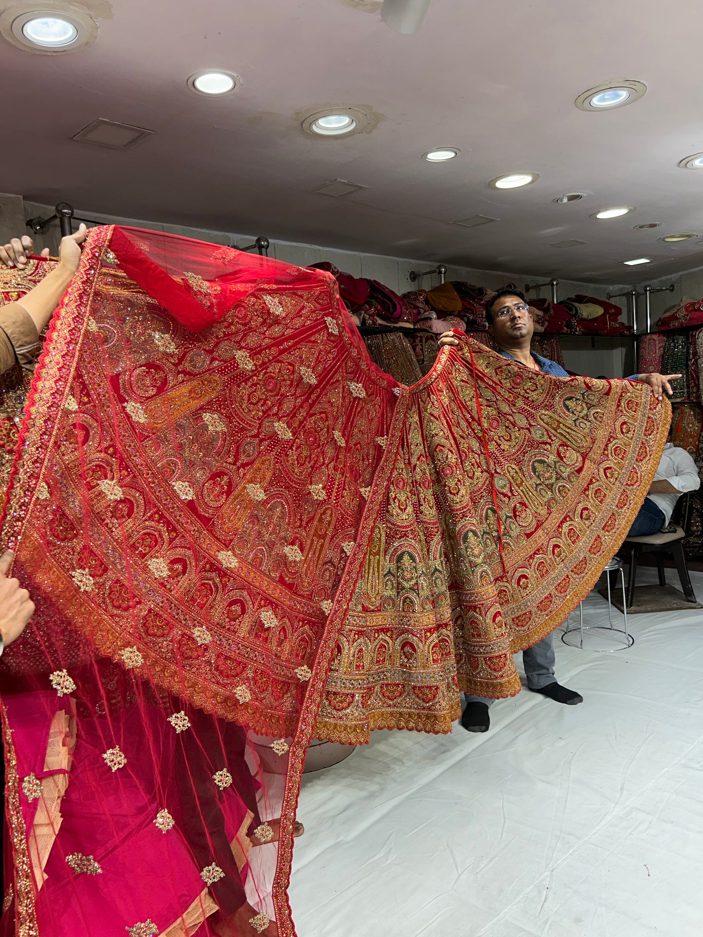 Awesome Red Lehenga 🥰